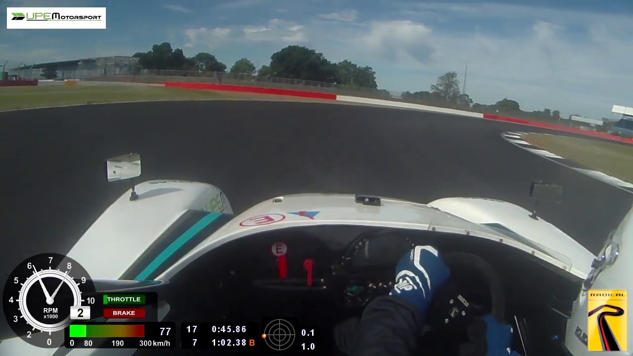 Radical SR1 Fastest Lap + 2 Cock Ups Silverstone National 2018