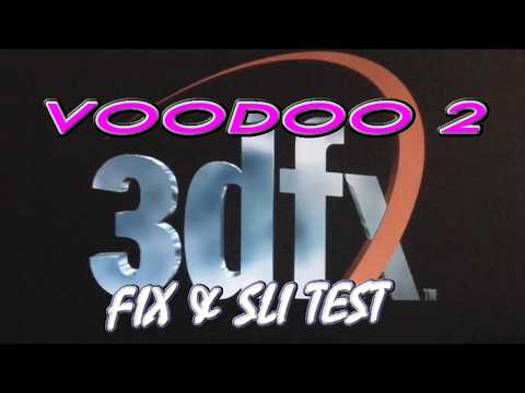 Faulty Voodoo 2 (Orchid Righteous) Pickup / Fix & Test (SLI)