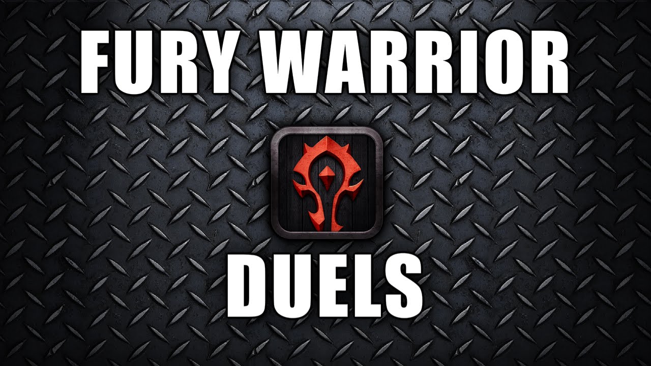 WoD 6.0.2 Fury Warrior Duels