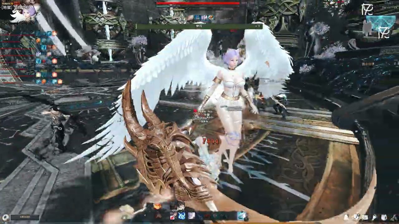 [4K]Vindictus Hell Laura - Delia View/新瑪奇英雄傳 [地獄]生命之樹 王女視角