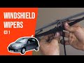 How to replace the windshield wipers CITROEN C3 mk1 🌧