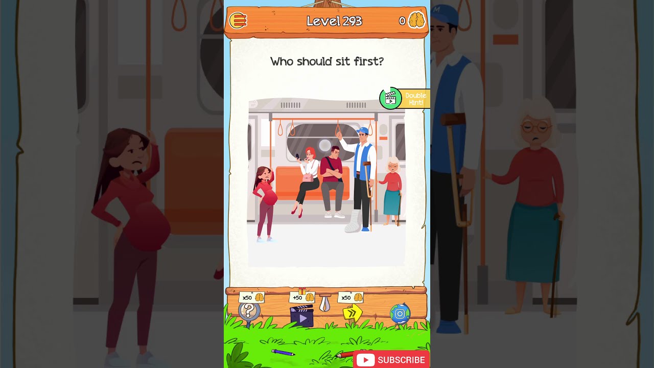 Braindom 2: Brain Teaser Games - Level 293 Answer