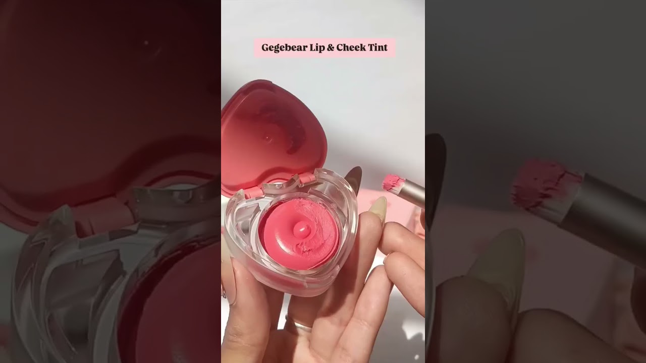 Cute Meesho Makeup Finds | Gegebear Lip & Cheek Tint 