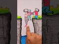 Good Mermaid Save the Boy From Tung tungsahur #shortsfeed #youtubeshorts #skibiditoilet#drawing