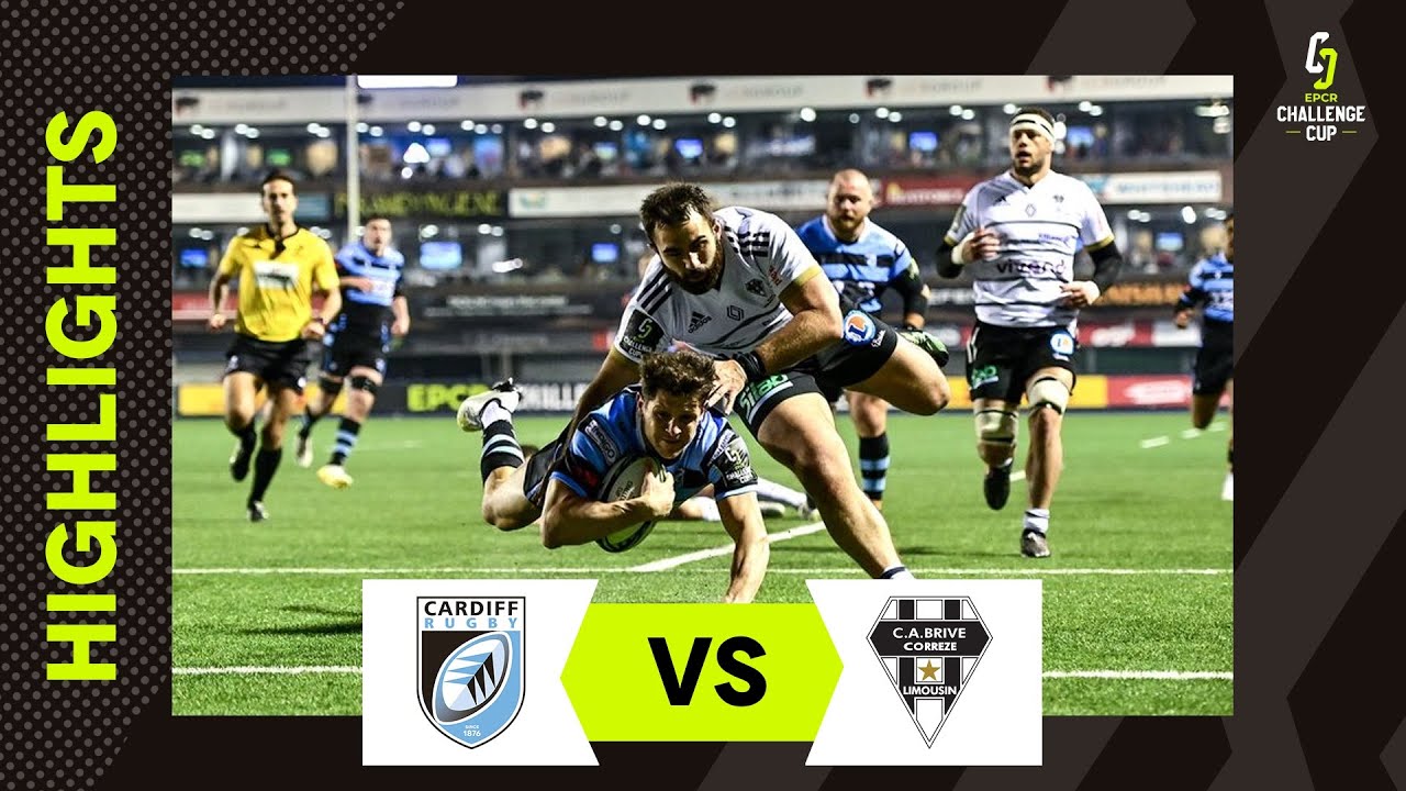 Highlights - Cardiff Rugby v CA Brive - Round 1 EPCR Challenge Cup 2022/23