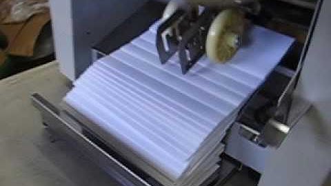 MBM 306A Auto folder video