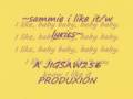 sammie i like it lyrics