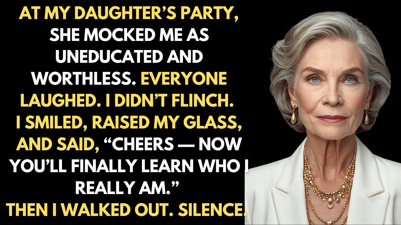 Моя дочь высмеивала меня, называя «необразованной и никчемной», — и тогда я рассказала ей, кто я ...