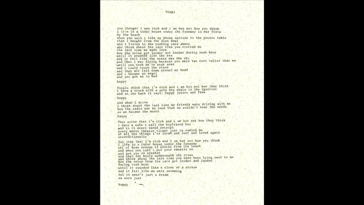 Fake Plastic Trees (trash magic version)