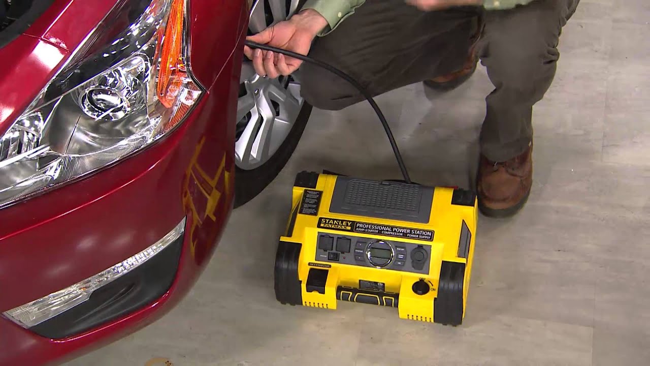 Stanley FatMax 1000 Peak Amp Power Station w/ Digital Gauge with Sandra ...