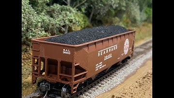 Coal loads for hopper cars