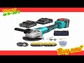 Buy 21V Cordless Brushless Angle Grinder, 9000 RPM with 4.0Ah Battery & 4-1/2'' Discs for