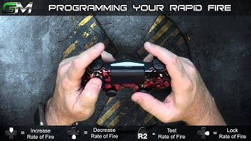 GamerModz PS4 SPS-X2 Ver. 2.0 - Rapid Fire Modded Controller Tutorial