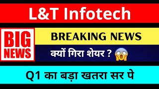 LTI share latest news today  L&t infotech share latest news  LTI share  LTI share news  LTI