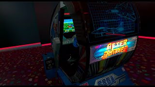After Burner II Deluxe Cabinet now with MOVEMENT!  Test 1
