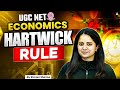 UGC NET Economics | UGC NET Economics Paper 2 Hartwick Rule By Shivani Sharma