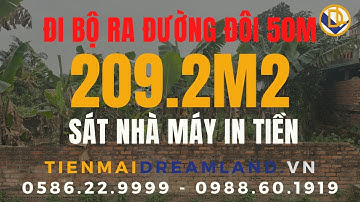 ĐẤT NỀN PHÚ CÁT | 209.2m2 thôn 5 PHÚ CÁT | ĐẤT NỀN QUỐC OAI