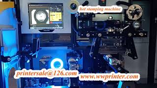 Plastic Cosmetic Cap Jar Servo Hot Staming Machine with Camera Registration 3D screenshot 4