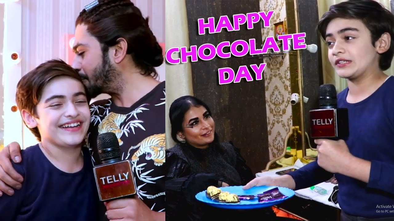 Valentines Special 2020 Chocolate Day Celebration With Vansh Sayani Aka Vivaan  Baalveer Returns