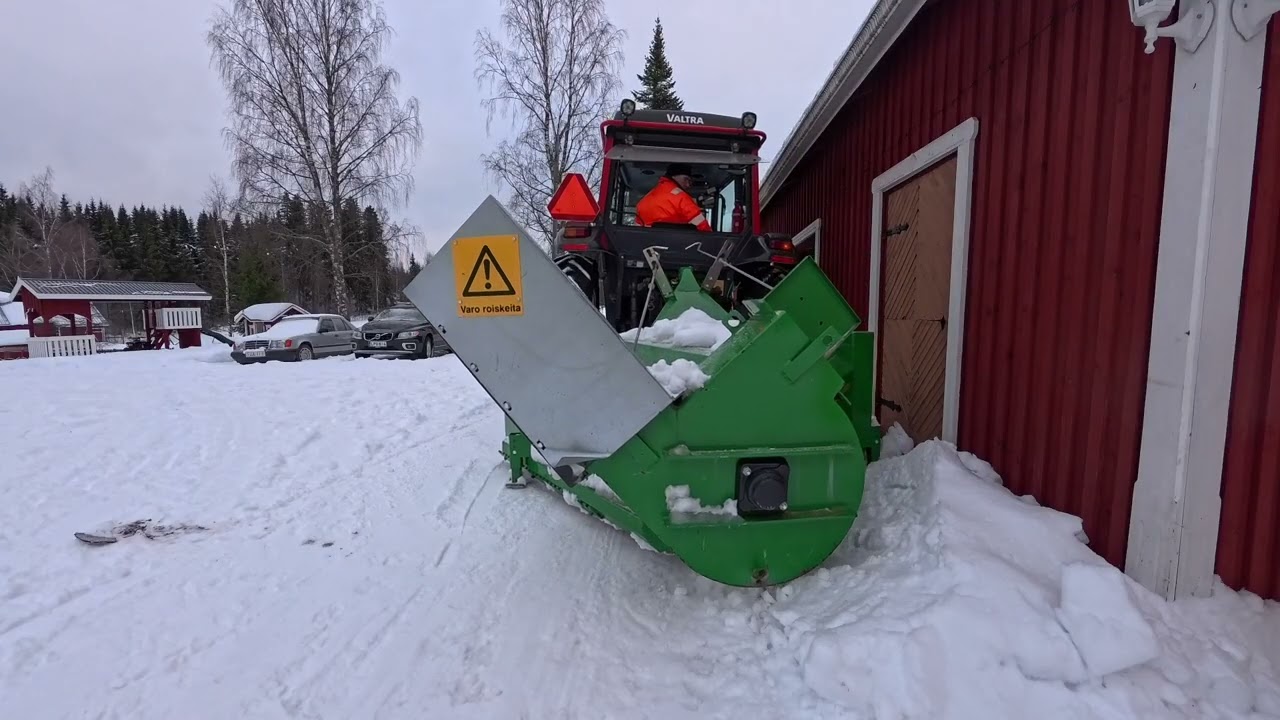 Tie sitä ja tie tätä!  Lumityöt ovat ilomme, mutta ihan ilman remonttia ei tästäkään selvitä!!!