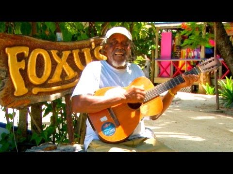 Die berühmte Foxy's Beach Bar auf Jost van Dyke