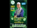 🔴LIVE | PENGAJIAN RUTIN MALAM AHAD || MAJELIS MUJAHID TANAH BUMBU (27 MEI 2023)