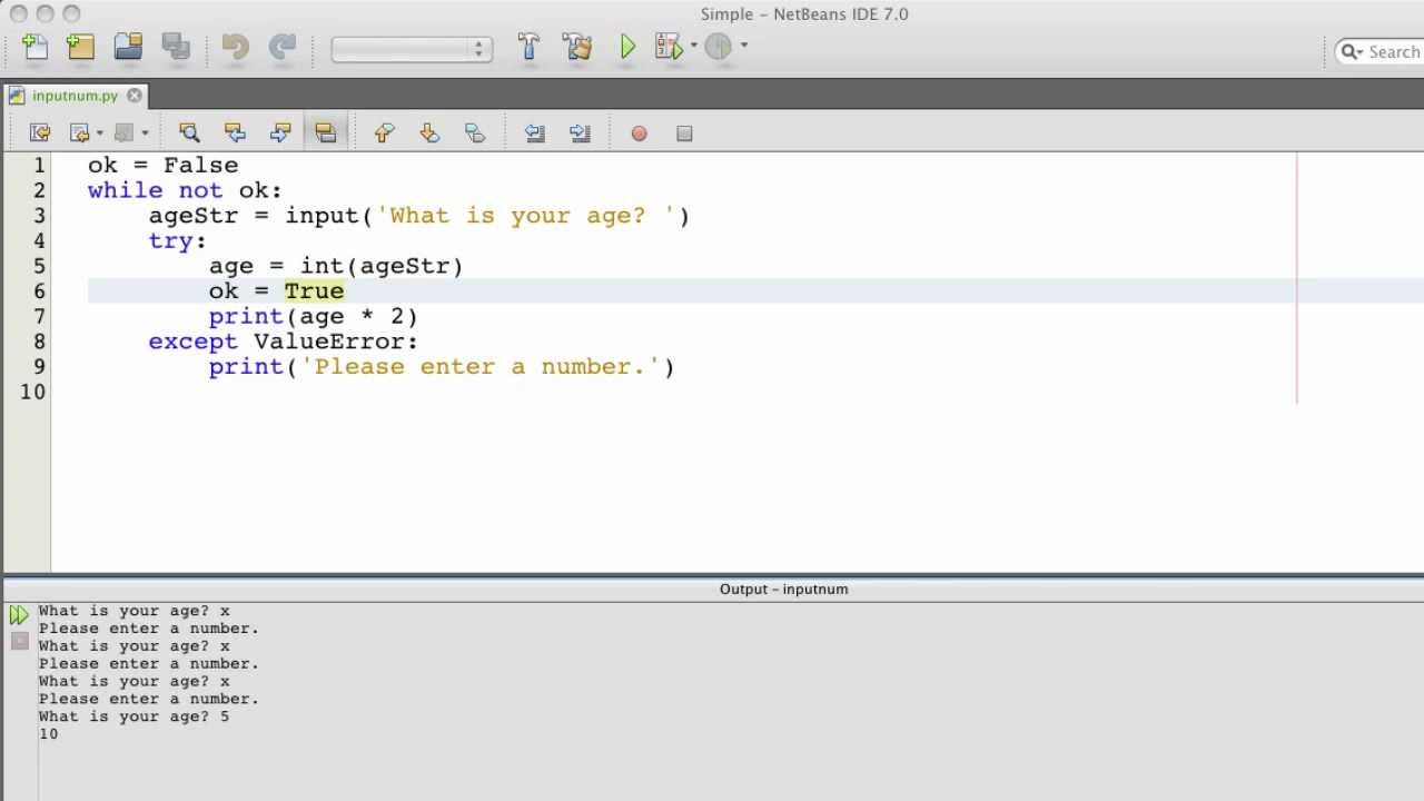 Using Python S Input Function With Numbers Youtube