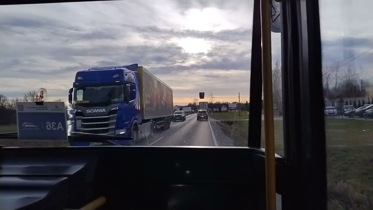 Koleje Małopolskie Przejazd linią numer A36 : Dąbrowa Tarnowska,Szpitalna-Tarnów,Dworzec Autobusowy