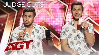 Magician Pours Drink OUT Of Phone?! Dom Chambers Will Blow Your Mind! - America's Got Talent 2019