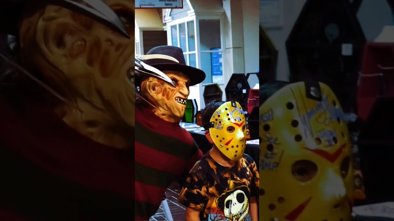 Freddy Krueger meets Jason #shorts