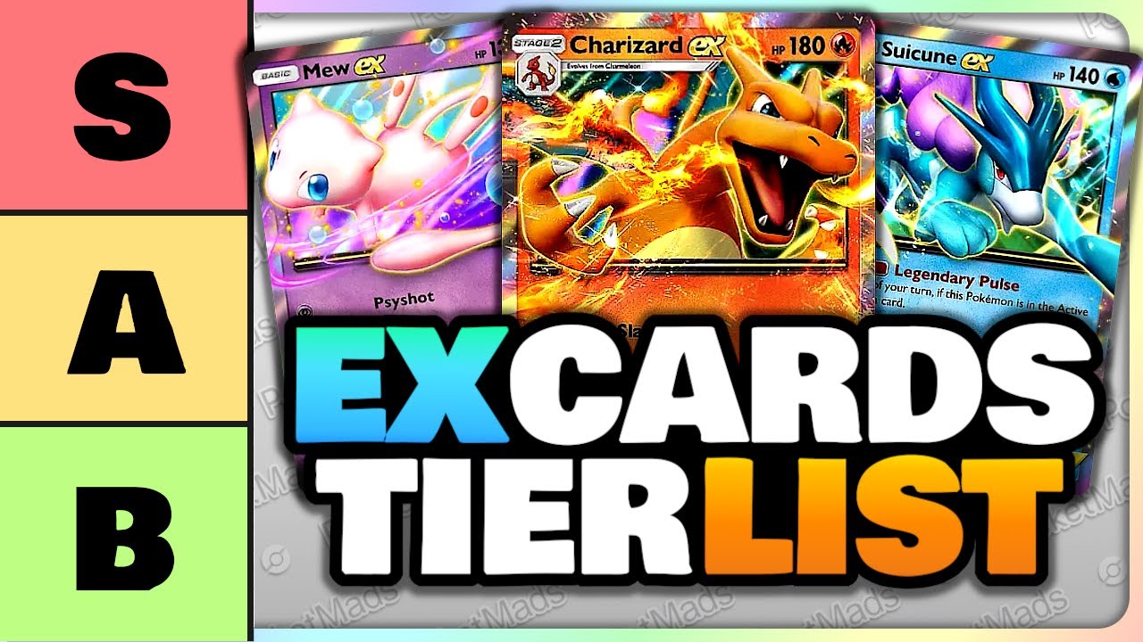 EX POKEMON TIERLIST - Rating Every EX In The Game!!! | Pokemon TCG Pocket