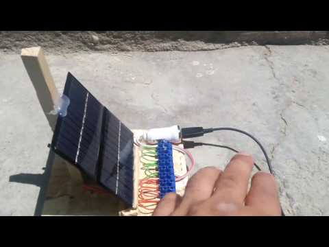 free energy  güneş paneli ile telefon şarj cihazı nasıl yapılır bedava şarj cihazı