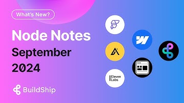 New in BuildShip | Sept 2024: Streaming APIs, Apollo Node, ElevenLabs, Webflow & More!