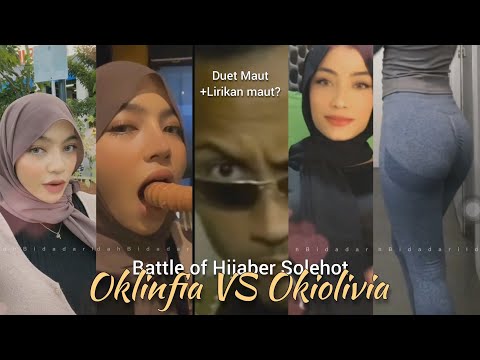 Oklinfia vs Okiolivia duet maut pesona jilbab solehot model tt hijab cantik sexy tudung comel mantul