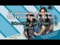 Victoria Justice & Elizabeth Gillies - Take A Hint [Karaoke/ Instrumental]