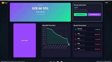 Your Ultimate Desktop Solana Wallet Build This Windows App Membership System & Live Charts