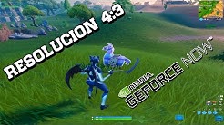 como tener la resolucion estirada 4 3 en geforce now fortnite duration 10 12 - resolucion estirada fortnite pc