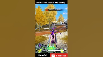 Alpine Map launcher pad trick#freefire#shorts#tranding