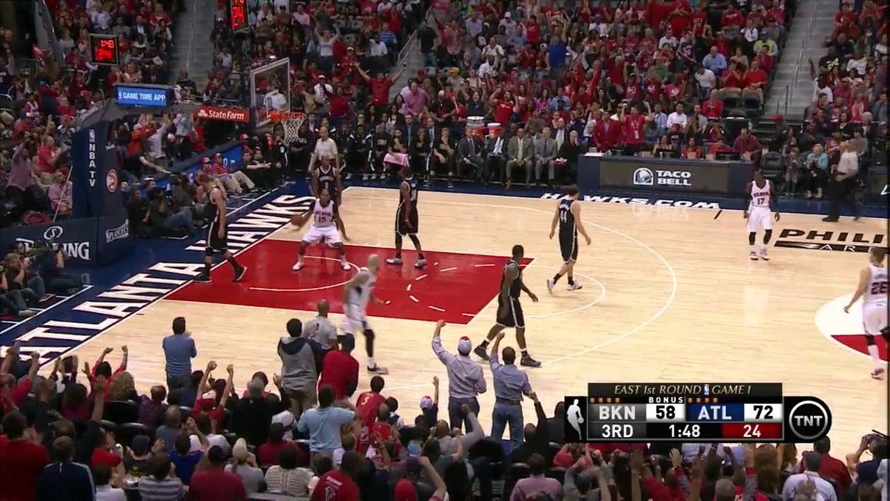 NBA 1415 BKN vs ATL Brooklyn Nets vs Atlanta Hawks (19.04.2015
