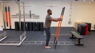 45-Minute Stick Mobility Workout by Ray Bailey #32 - Shoulder and T-Spine Mobility / Core Strength!