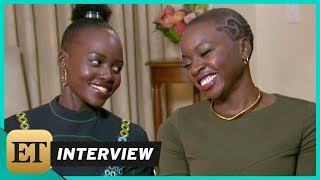 'Black Panther': Lupita Nyong'o and Danai Gurira (FULL INTERVIEW)