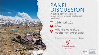 Panel Discussion 2024 - Mountaineering and ecological footprint