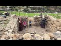 🏡 Continuing House Construction in Towa | Asmat and Her Family Build Their Shelter in Zagros –Part 2