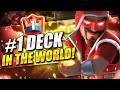WORLD’S CRAZIEST DECK!! WIZARD CYCLE GETS #1 IN CLASH ROYALE!! 😱