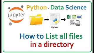 Python - How to List all files in a directory