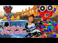 حولت الكرات الملونة الى أكبر هاكي واكي في العالم أخذناه جولة في الشوارع 