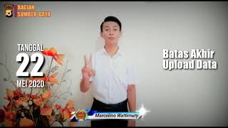 Cepetan Guys Batas Akhir Upload data tanggal 22 Mei 2020