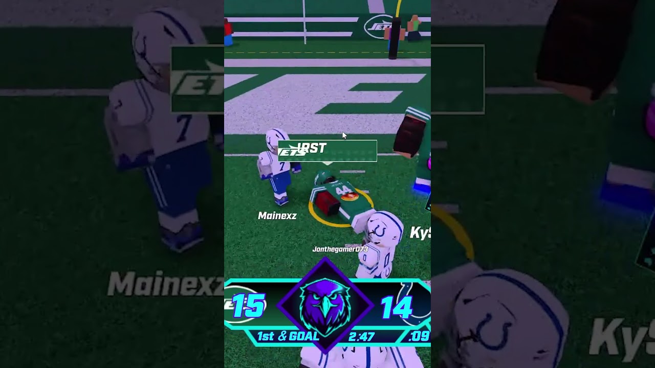 Backup Qb Putting Up A Fight Discord Gg Afl Afl Roblox YouTube 