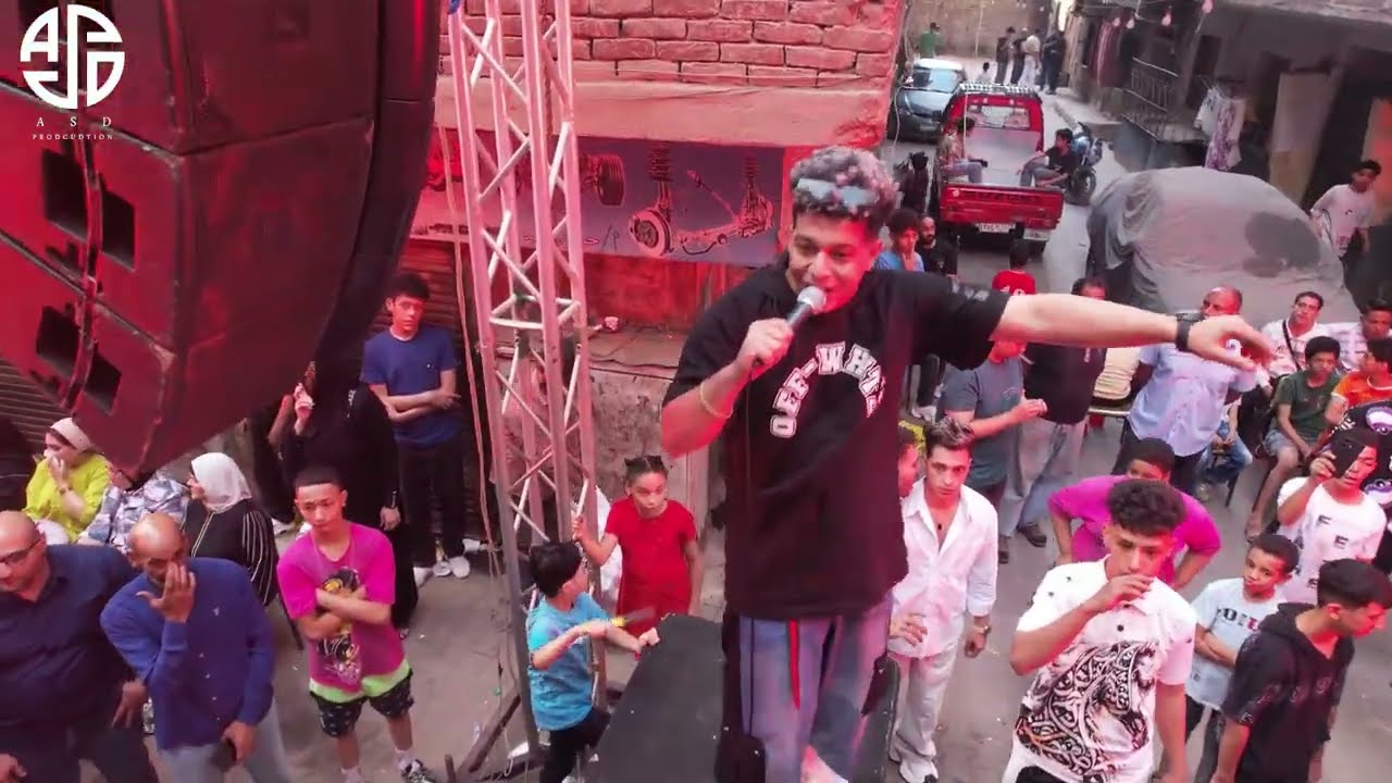 لحظة وصول القرصان كمال عجوه اقوي تنجيد في المطريه الكاوتش فرحه اسلام بلحه