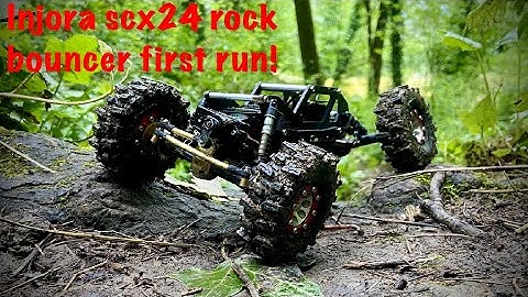 Injora Bouncer Chassis Build Timelapse and First Run!